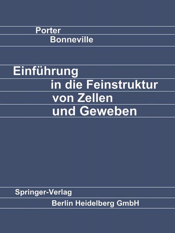 Produktbild: Einf&uuml;hrung in die Feinstruktur von Zellen und Geweben