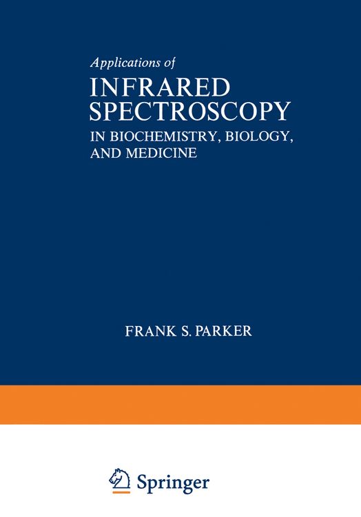 Produktbild: Applications of Infrared Spectroscopy in Biochemistry, Biology, and Medicine