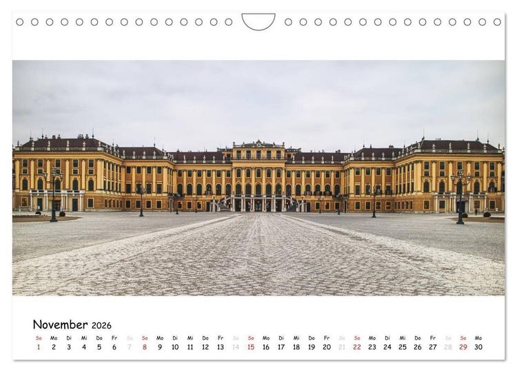 Produktbild: Wiener Eindr&uuml;cke (Wandkalender 2026 DIN A4 quer), CALVENDO Monatskalender