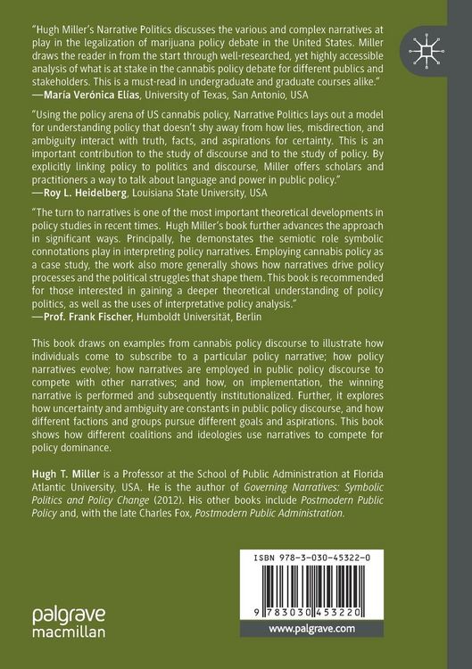 Produktbild: Narrative Politics in Public Policy