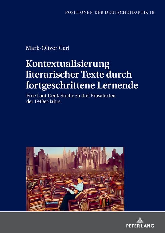 Produktbild: Kontextualisierung literarischer Texte durch fortgeschrittene Lernende