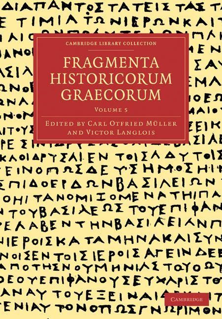 Produktbild: Fragmenta Historicorum Graecorum - Volume 5