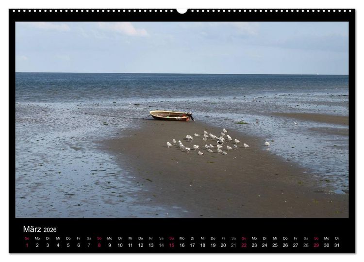 Produktbild: Texel, eine Perle Hollands (hochwertiger Premium Wandkalender 2026 DIN A2 quer), Kunstdruck in Hochglanz