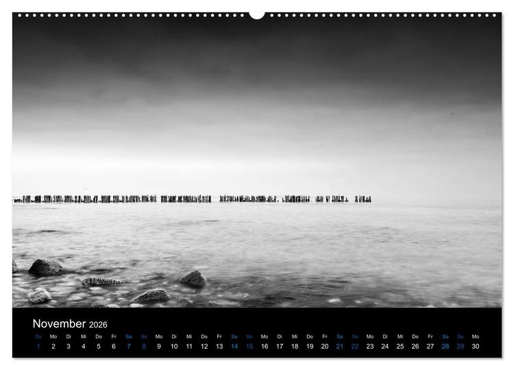 Produktbild: Ostsee (Wandkalender 2026 DIN A2 quer), CALVENDO Monatskalender