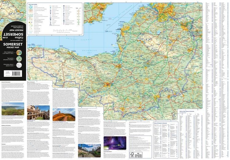 Produktbild: Somerset Pocket Map