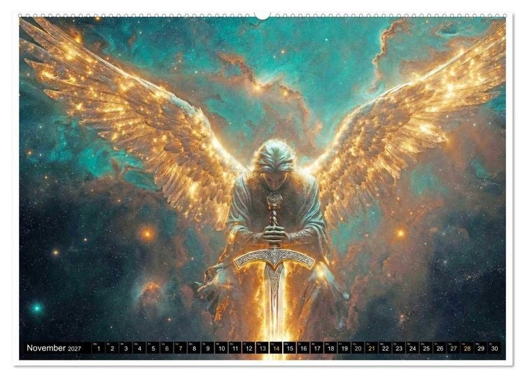 Produktbild: Keltischer Schatten (hochwertiger Premium Wandkalender 2027 DIN A2 quer), Kunstdruck in Hochglanz
