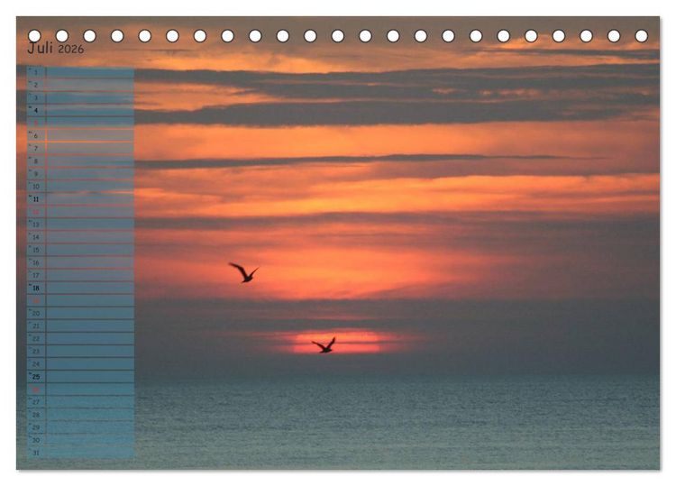 Produktbild: Rund um K&uuml;hlungsborn (Tischkalender 2026 DIN A5 quer), CALVENDO Monatskalender