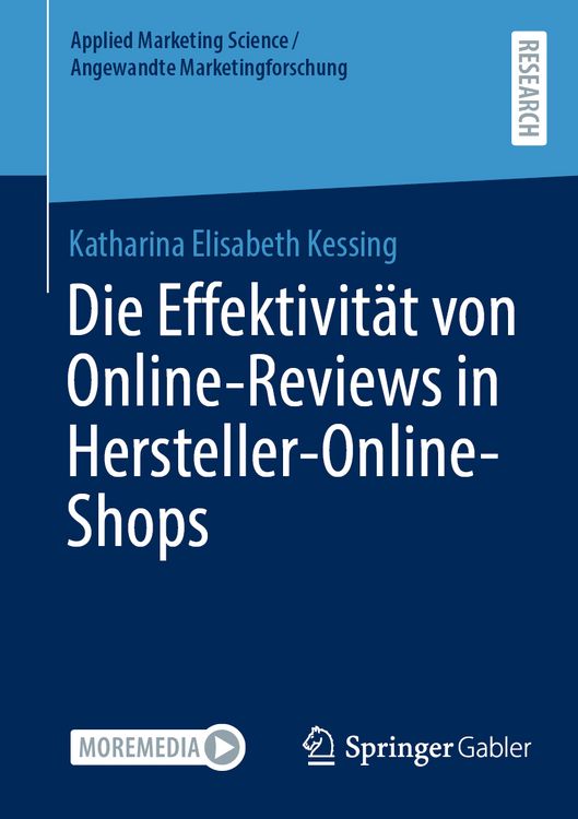 Produktbild: Die Effektivit&auml;t von Online-Reviews in Hersteller-Online-Shops