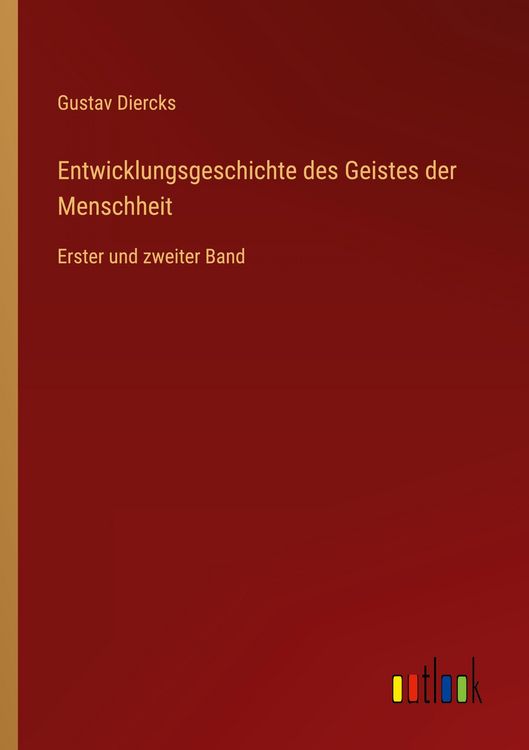 Produktbild: Entwicklungsgeschichte des Geistes der Menschheit