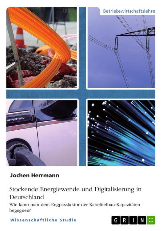 Produktbild: Stockende Energiewende und Digitalisierung in Deutschland