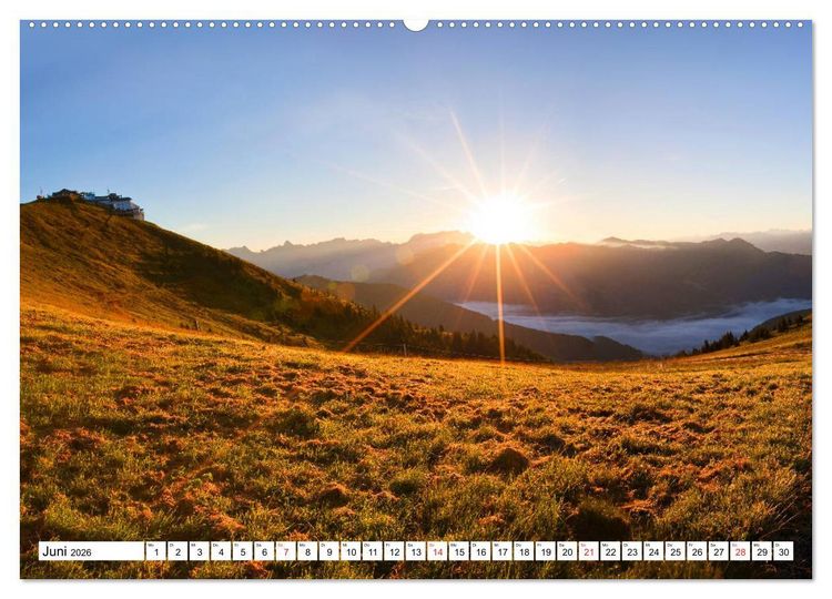 Produktbild: Pinzgauer Spaziergang (hochwertiger Premium Wandkalender 2026 DIN A2 quer), Kunstdruck in Hochglanz