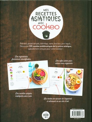 Produktbild: Mes recettes asiatiques avec Cookeo : 120 recettes