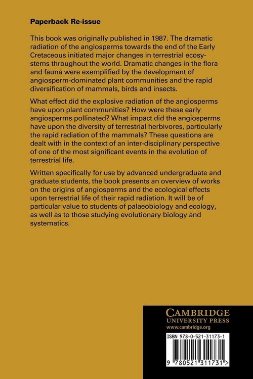 Produktbild: The Origins of Angiosperms and Their Biological Consequences
