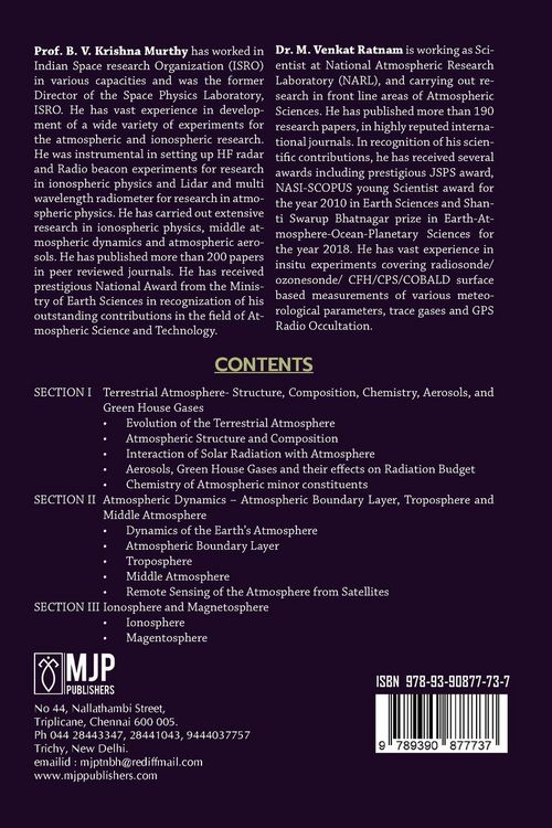 Produktbild: Terrestrial Atmosphere and Ionosphere