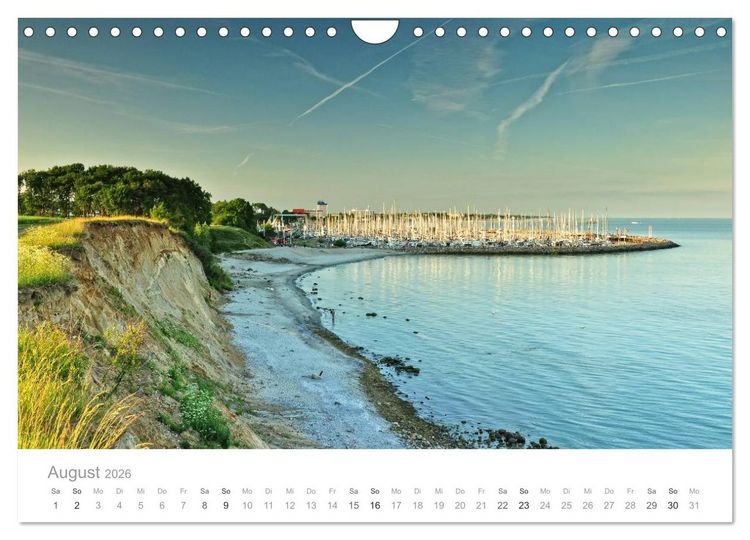 Produktbild: Gr&ouml;mitz - Ostseebad an der Sonnenseite (Wandkalender 2026 DIN A4 quer), CALVENDO Monatskalender