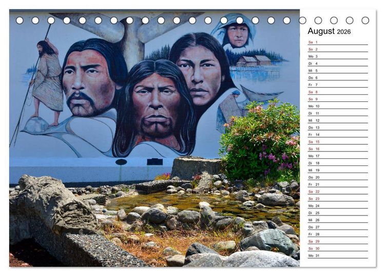 Produktbild: Vancouver Island - Perle im Kanadischen Westen (Tischkalender 2026 DIN A5 quer), CALVENDO Monatskalender