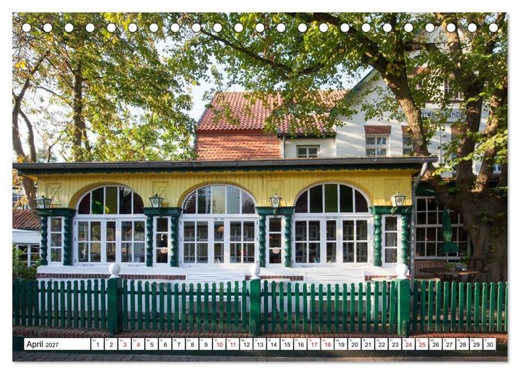 Produktbild: Spiekeroog - Momente einer Reise (Tischkalender 2027 DIN A5 quer), CALVENDO Monatskalender