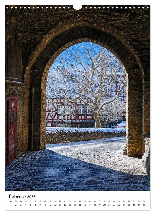 Produktbild: Idstein &ndash; eine Fachwerkidylle (Wandkalender 2027 DIN A3 hoch), CALVENDO Monatskalender