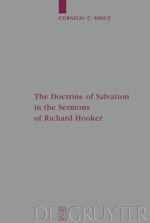 Produktbild: The Doctrine of Salvation in the Sermons of Richard Hooker