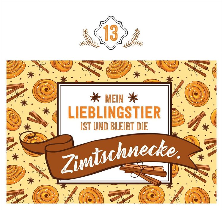 Produktbild: Postkarten-Adventskalender. Bitte lassen Sie Ihr Geb&auml;ck nicht unbeaufsichtigt!