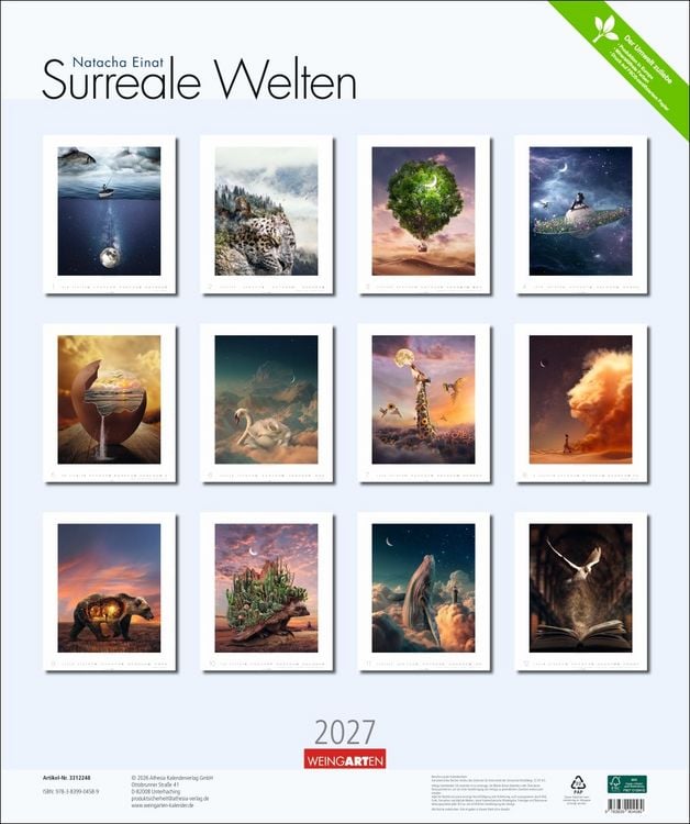 Produktbild: Surreale Welten Kalender 2027
