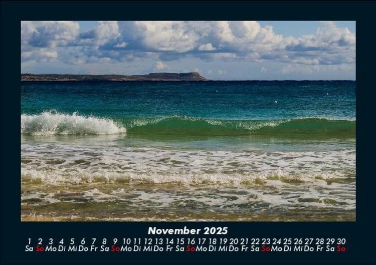 Produktbild: Sehnsucht nach Meer 2025 Fotokalender DIN A5
