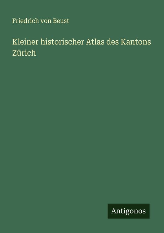 Produktbild: Kleiner historischer Atlas des Kantons Z&uuml;rich