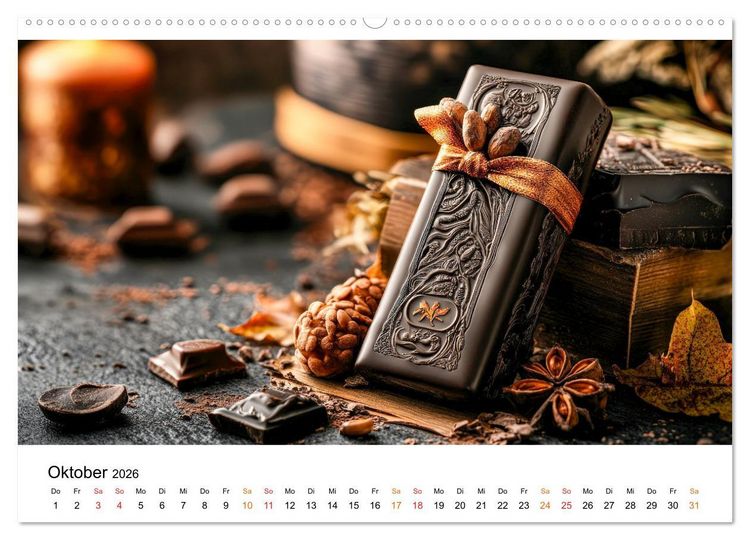 Produktbild: Sch&auml;tze der Confiserie Kunst (Wandkalender 2026 DIN A2 quer), CALVENDO Monatskalender