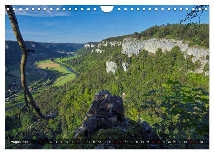 Produktbild: JahresZeiten an der Oberen Donau (Wandkalender 2026 DIN A4 quer), CALVENDO Monatskalender