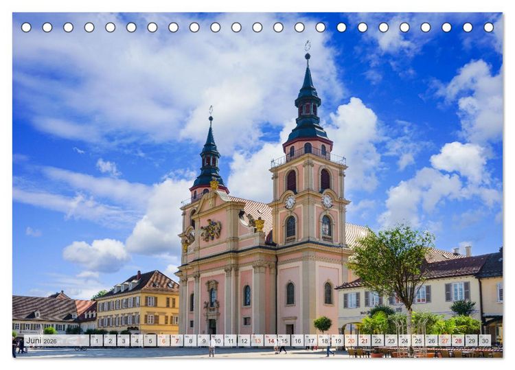 Produktbild: Ludwigsburg Impressionen (Tischkalender 2026 DIN A5 quer), CALVENDO Monatskalender