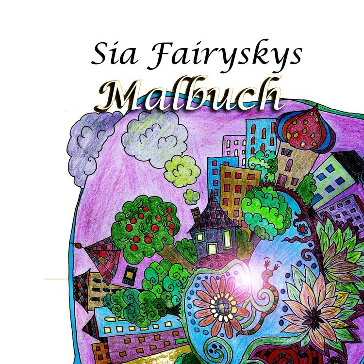 Produktbild: Sia Fairyskys Malbuch