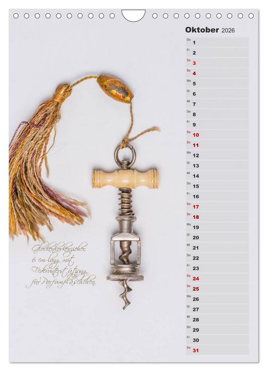 Produktbild: Emotionale Momente: Korkenzieher - geniales Alltagswerkzeug. Planer. (Wandkalender 2026 DIN A4 hoch), CALVENDO Monatskalender