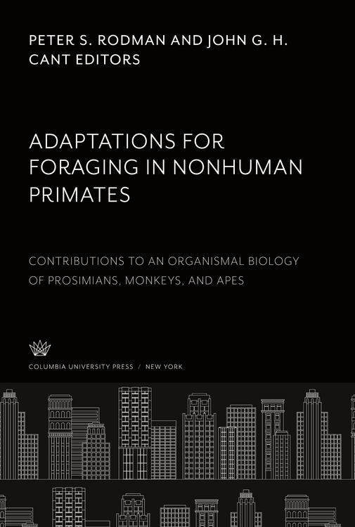 Produktbild: Adaptations for Foraging in Nonhuman Primates