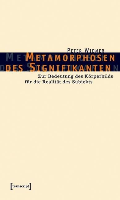 Produktbild: Metamorphosen des Signifikanten