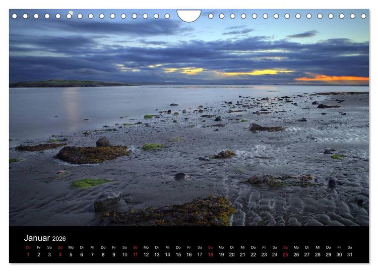 Produktbild: Holy Island - England (Wandkalender 2026 DIN A4 quer), CALVENDO Monatskalender