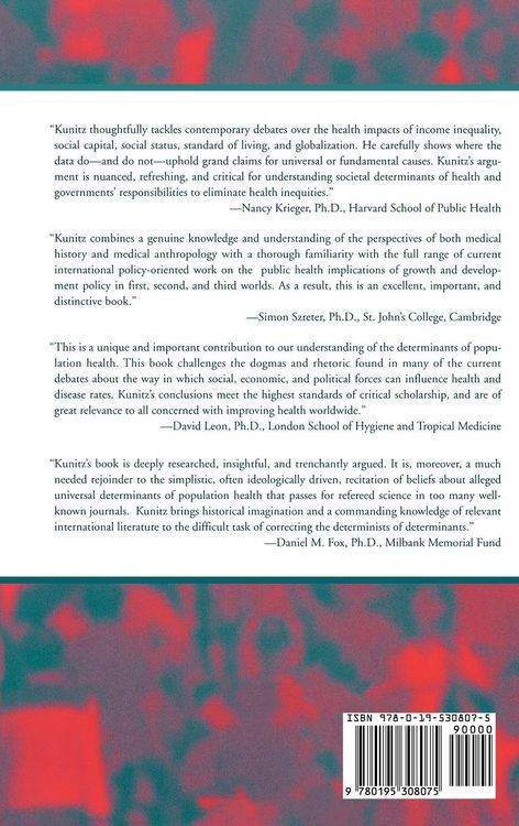 Produktbild: The Health of Populations