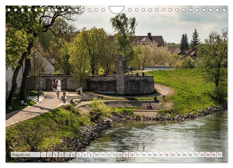 Produktbild: Straubing, eine Stadt zwischen Tradition und Moderne (Wandkalender 2026 DIN A4 quer), CALVENDO Monatskalender