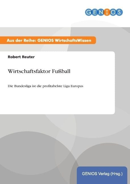 Produktbild: Wirtschaftsfaktor Fu&szlig;ball