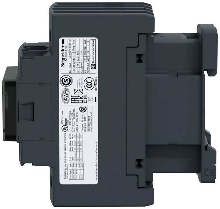 Produktbild: Schneider Electric LC1D188P7 Leistungssch&uuml;tz 1 St.