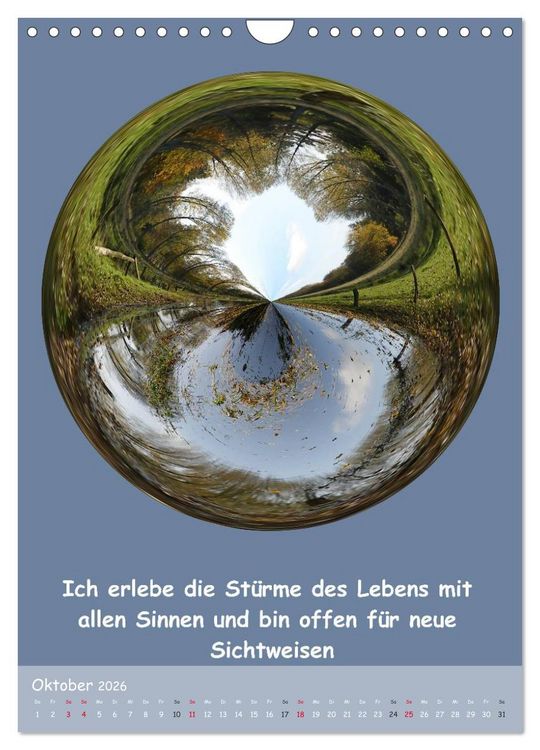 Produktbild: Meditative Natur (Wandkalender 2026 DIN A4 hoch), CALVENDO Monatskalender