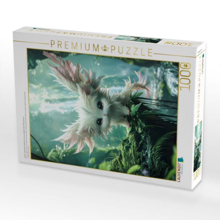 Produktbild: CALVENDO Puzzle Jeder Lichtstrahl enth&uuml;llt ein neues Kapitel des Elfenzaubers | 1000 Teile Lege-Gr&ouml;&szlig;e 64x48cm Foto-Puzzle f&uuml;r gl&uuml;ckliche Stunden