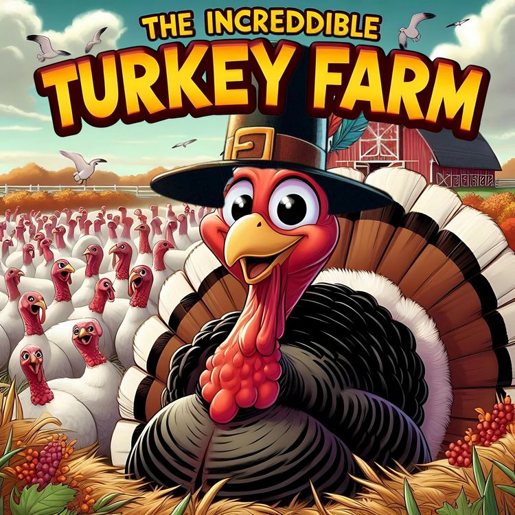 Produktbild: The Incredible Turkey Farm (Thanksgiving books for kids)