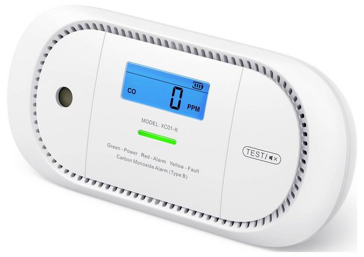 Produktbild: X-Sense XC01-R Kohlenmonoxid-Melder batteriebetrieben detektiert Kohlenmonoxid