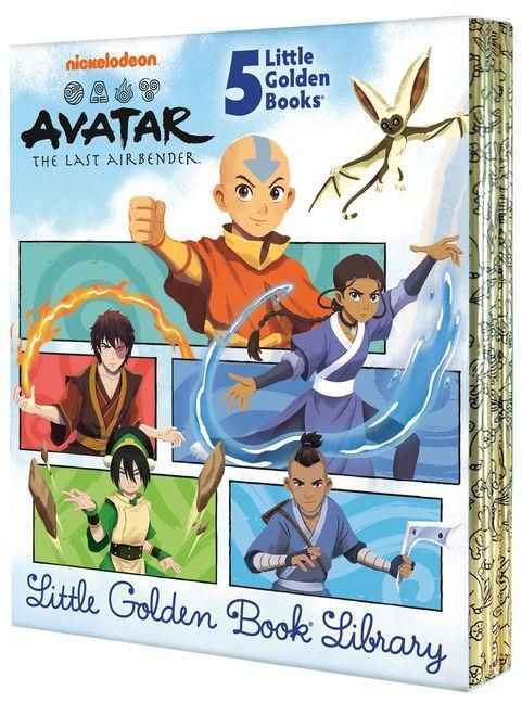 Produktbild: Avatar: The Last Airbender Little Golden Books 1-5 Boxed Set