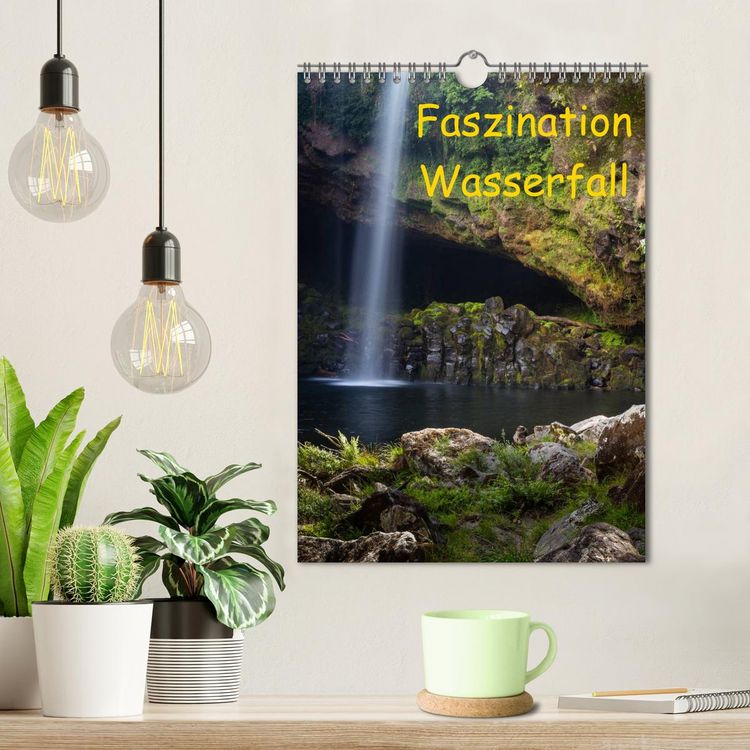 Produktbild: Faszination Wasserfall (Wandkalender 2026 DIN A4 hoch), CALVENDO Monatskalender