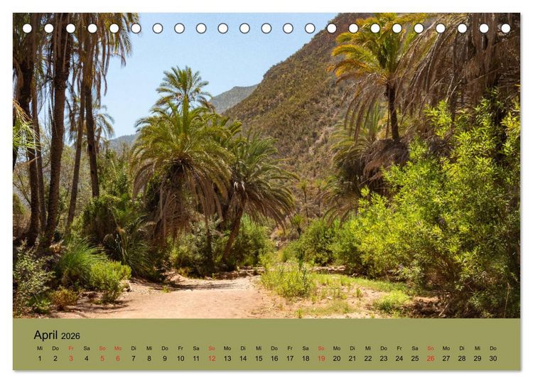 Produktbild: Abenteuer Marokko - eine Reise durch die Region Sous-Massa (Tischkalender 2026 DIN A5 quer), CALVENDO Monatskalender