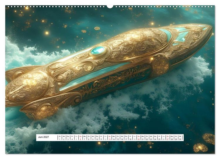 Produktbild: N&auml;chster Halt: Luxus Fantasien (Wandkalender 2027 DIN A2 quer), CALVENDO Monatskalender