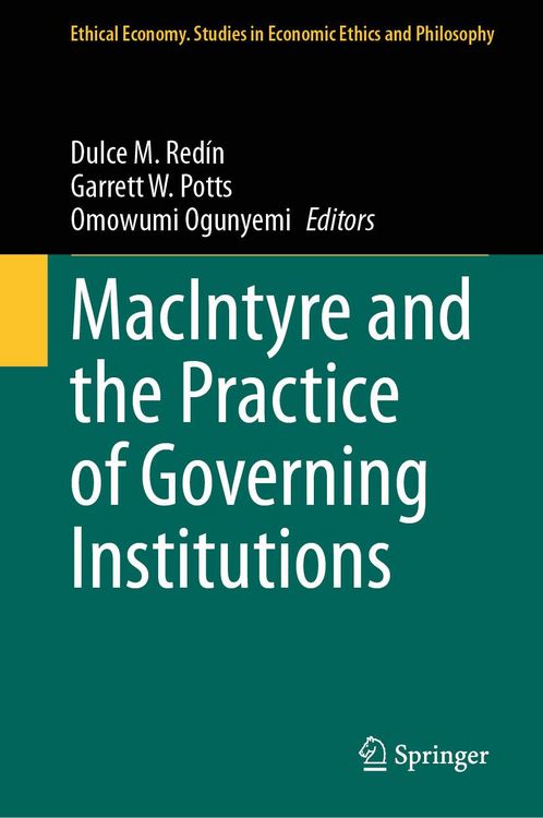 Produktbild: MacIntyre and the Practice of Governing Institutions