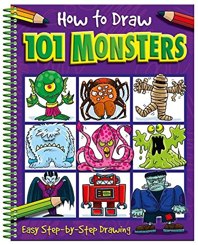 Produktbild: How to Draw 101 Monsters