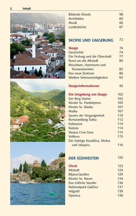 Produktbild: TRESCHER Reisef&uuml;hrer Nordmazedonien